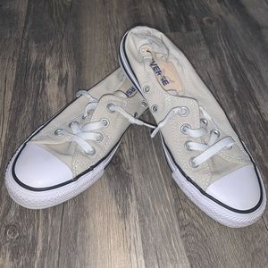 Grayish Tan Converse